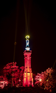 Illumination der Mariensäule Trier